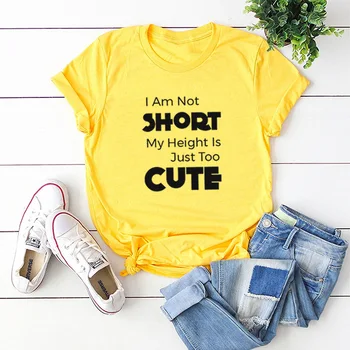 

New fashion loose casual print round neck short sleeve women's T-shirt