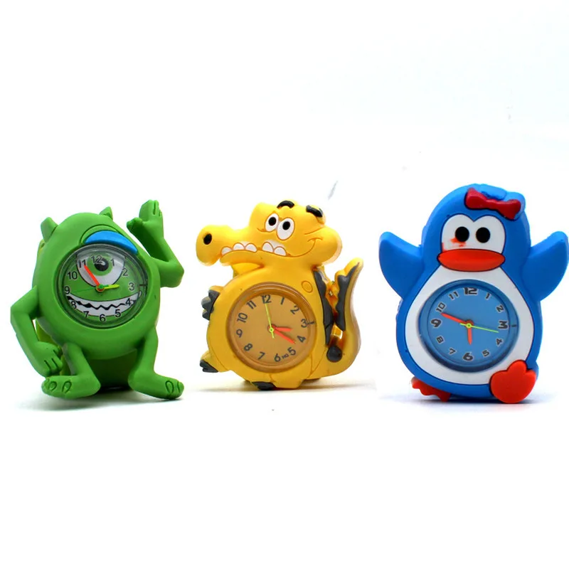 Детские 3D Мультяшные детские часы, Детские игрушечные часы для девочек и мальчиков, подарки, часы для детей