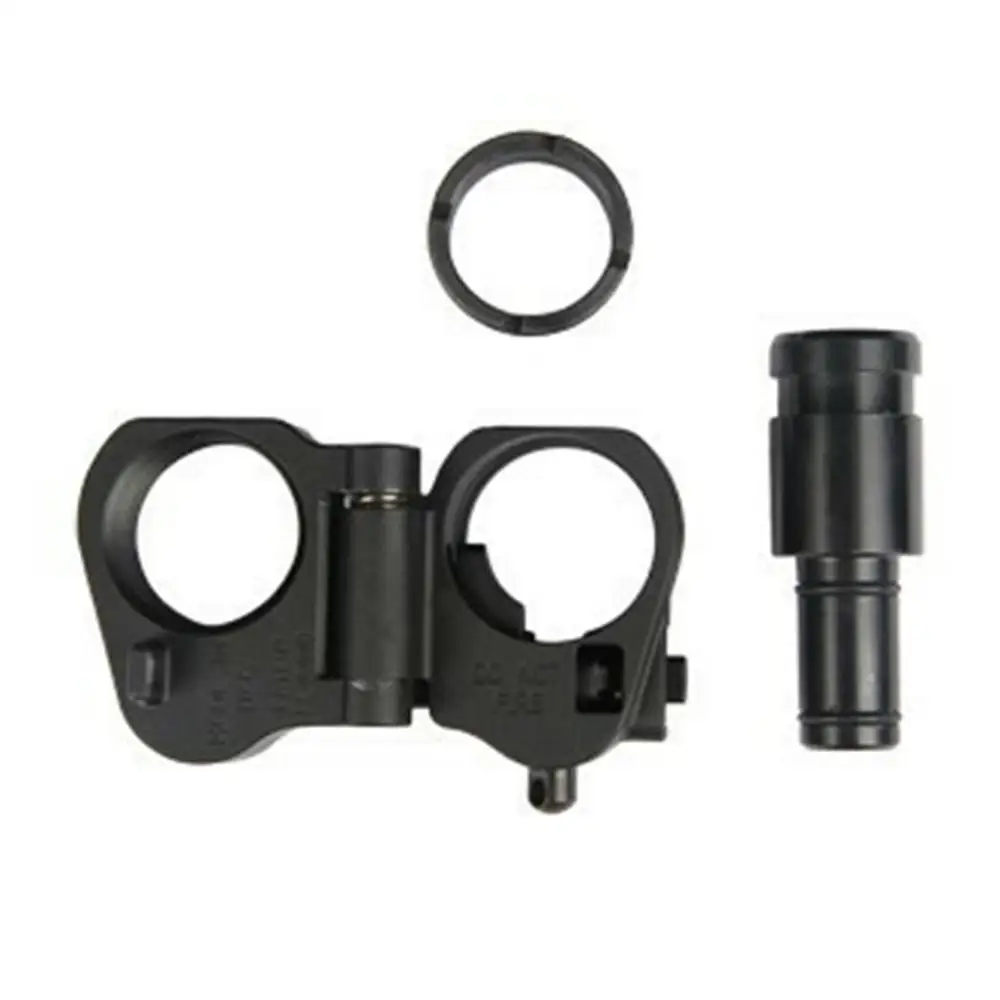 

Folding Rear Adapter Folding Ring+Nut Tactical AR Folding Stock adapter 30mm for M16/M4 SR25 series GBB(AEG) Airsoft