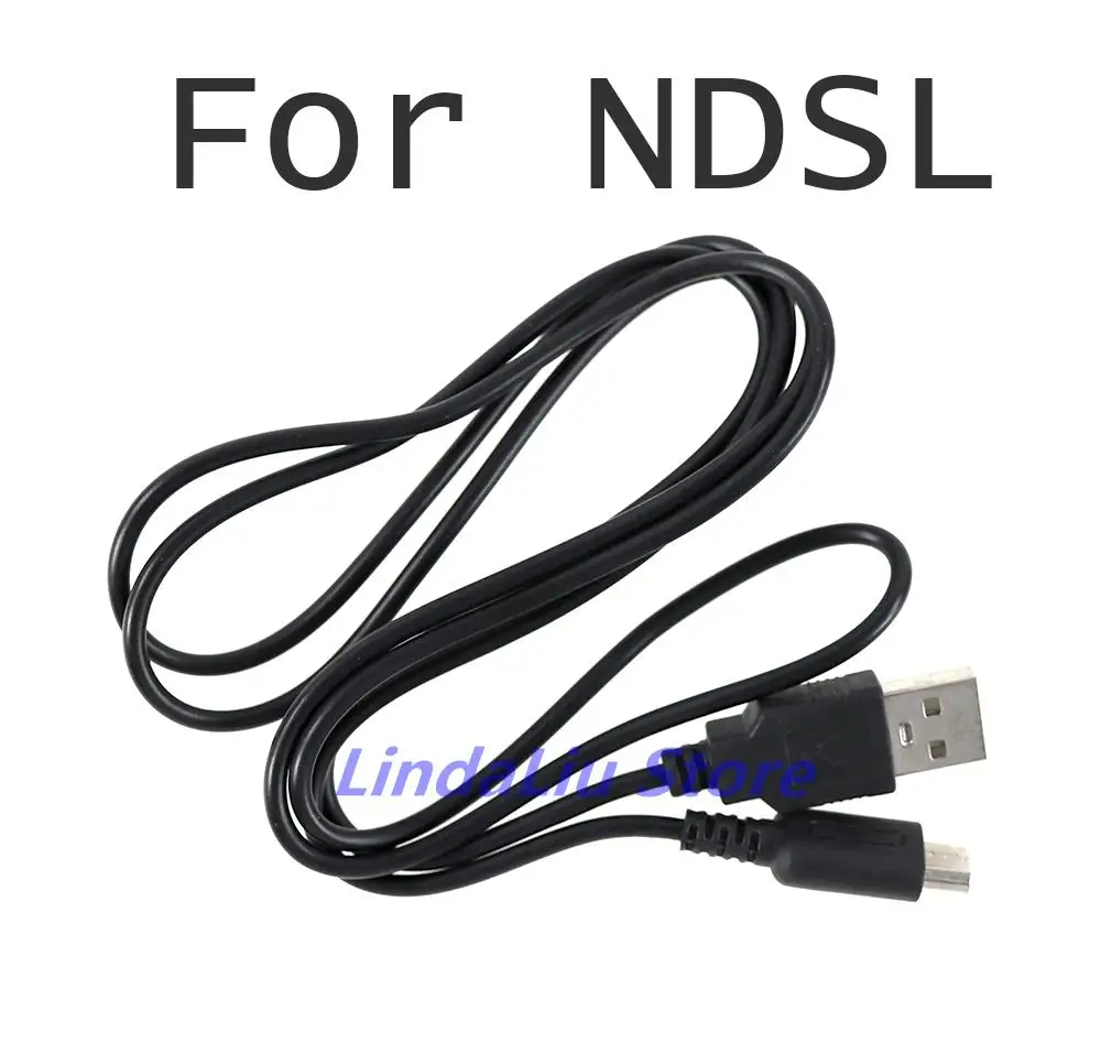 2 шт. черные USB-кабели для зарядки данных NDSL кабель питания шнур Nintendo DS Lite DSL |