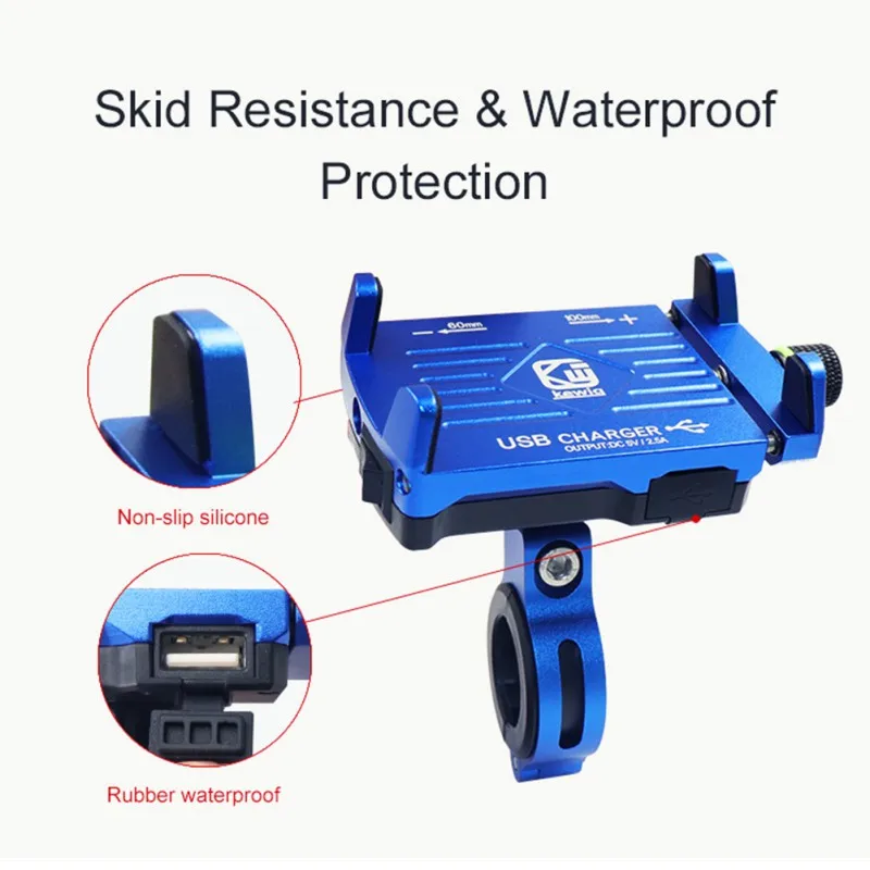 Многофункциональный кронштейн USB зарядное устройство мотоцикл для крепления мобильного телефона на велосипед держатель телефона подставка поддержка для электрического велосипеда держатель с переключателем