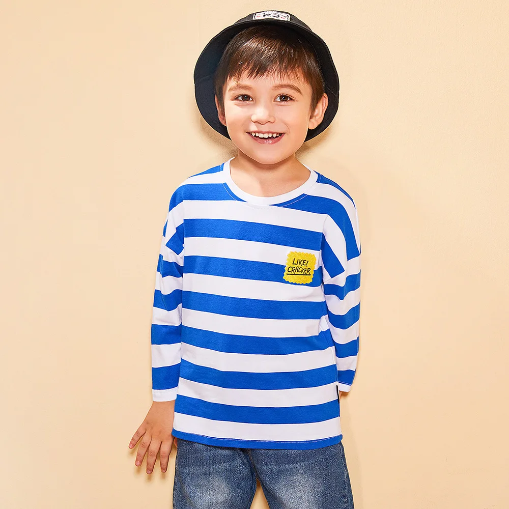 

BOBOZONE stripe long-sleeve t-shirt for kids boys girls