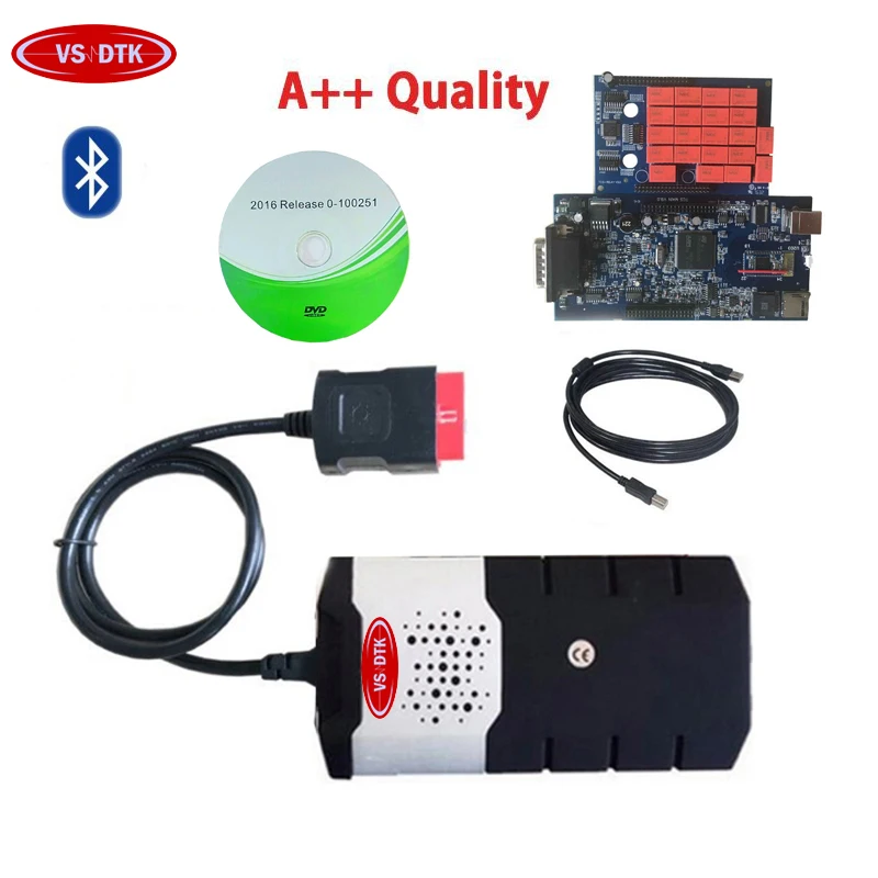 

DHL.2019 New Software 2016.00 R0 Keygen VD DS150E CDP vd tcs cdp plus with bluetooth for delphis car truck OBD2 diagnostic tool