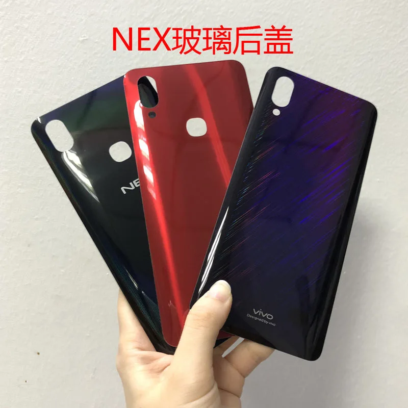 Чехол для Vivo NEX. Стекло Батарея задняя крышка Дверь Корпус Замена крышки