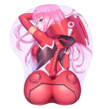 

New Darling in the Franxx Zero Two 3D Mouse Pad with Soft Wrist Rest