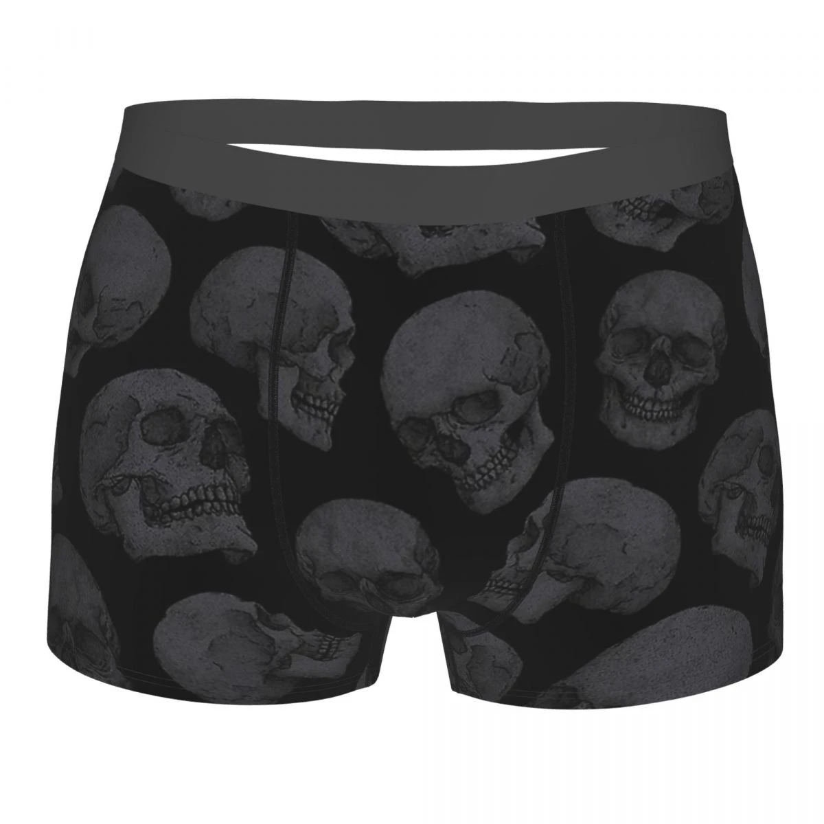 Men's Panties Skulls1 Men Boxer Underwear Cotton For Male Bones Skull
