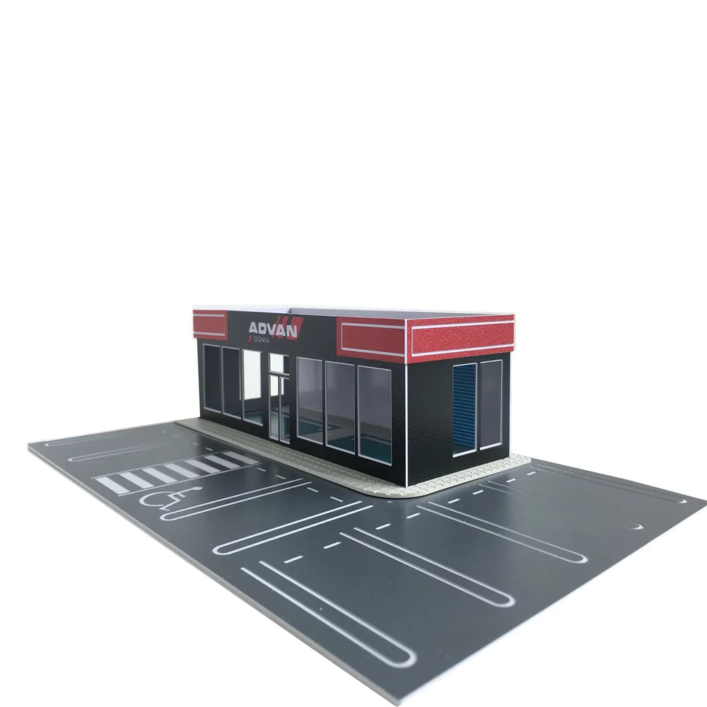 architecture model building 64scale ho train 14