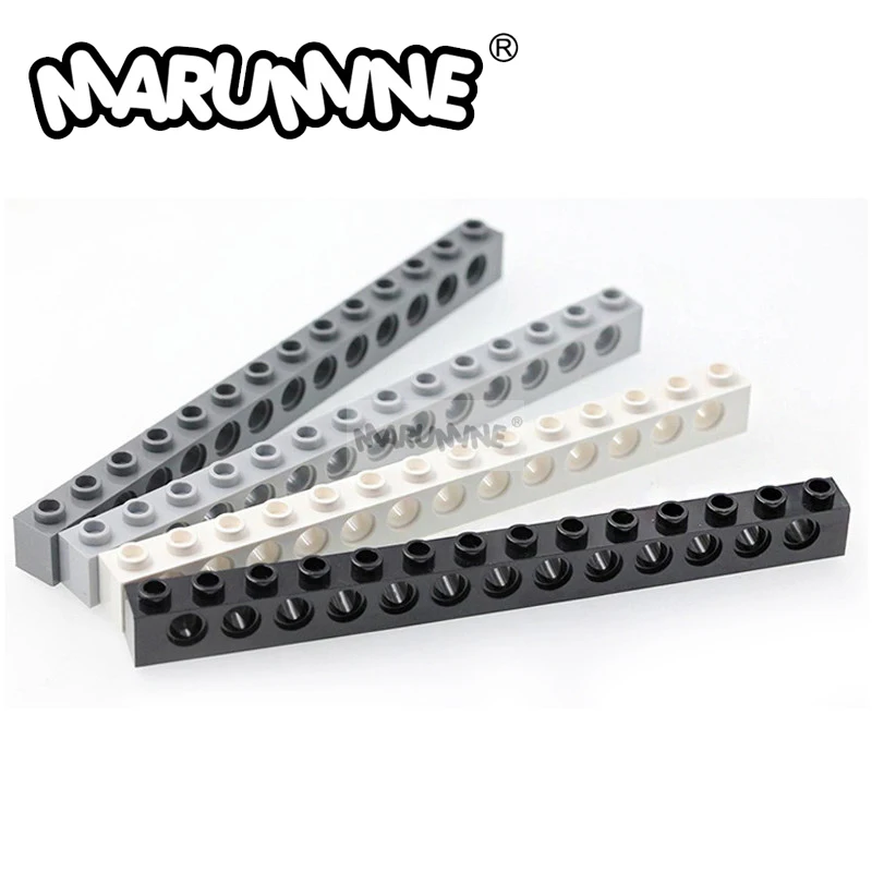 MARUMINE техника кирпич 1x14 с отверстиями 32018 Совместимость Decool строительные блоки