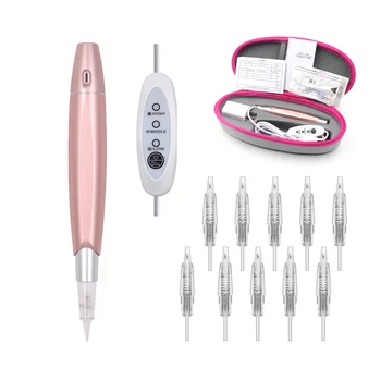 

Dermografo Charme Princess Tattoo Pen, Semi Permanent Makeup Microblading Pen for Eyebrow Lip Eyeliner Tattoo Machine