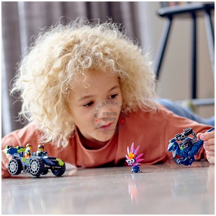 Строительные кирпичные блоки игрушки Legoings 70826 фильм 2 Рекс трем от roader мальчики
