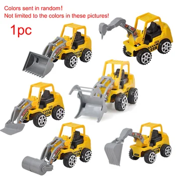 

Onner Mini Engineering Vehicle Toy, Kid Excavator Bulldozer Pull Construction Vehicle Engineering Car Toy(Randomly)