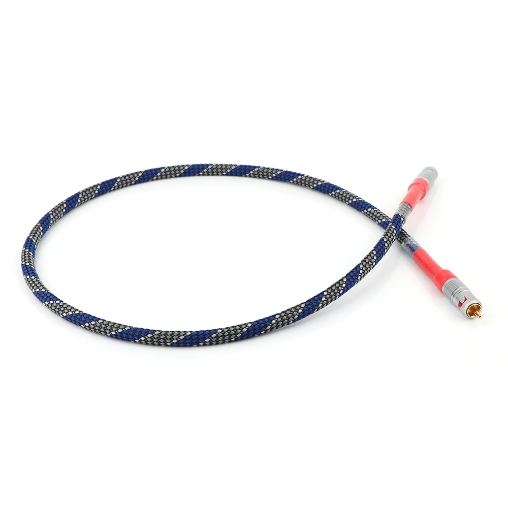 8N OFC ортофон Hifi коаксиальный кабель Высокое качество DAC 75ohm hifi Цифровой RCA кабель|rca