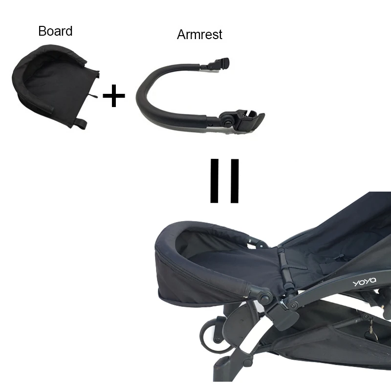footrest Аксессуары для детской коляски, подставка для ног для Babyzen yoyo, кожаный подлокотник для Yoya, регулируемая подножка, бампер, удлиненная подножка - Цвет: footrest