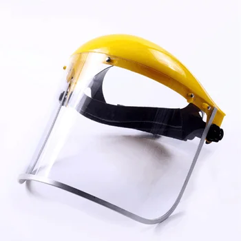 

1* Eye Face Protector Cover Anti-Splash Visor Anti-sand Acid Alkali Resistance Durable Face Protector Shield Cover New