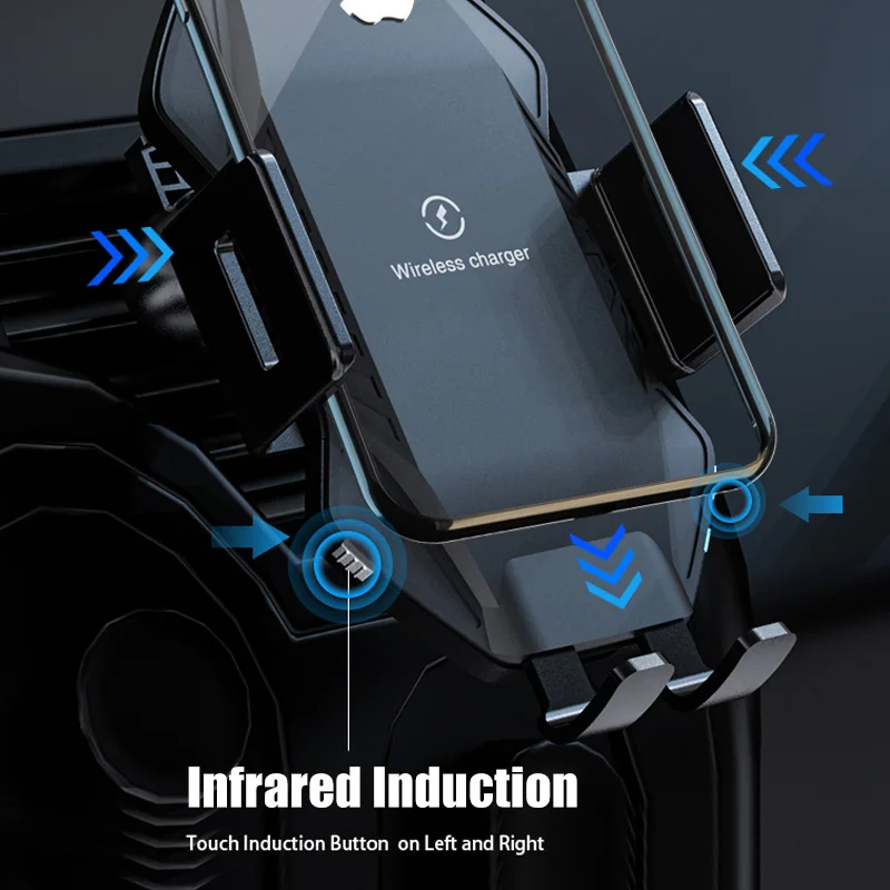 Qi 10 Вт быстрое автомобильное беспроводное зарядное устройство для Doogee S95 S90 S90C S88