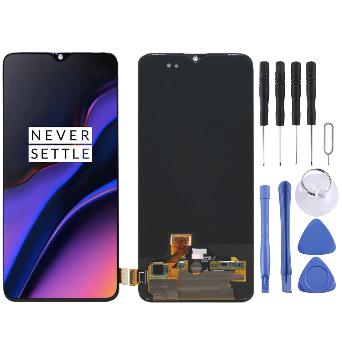 AAA+++ для OnePlus 6T ЖК полный экран сборки и дигитайзер полная сборка для OnePlus 6T