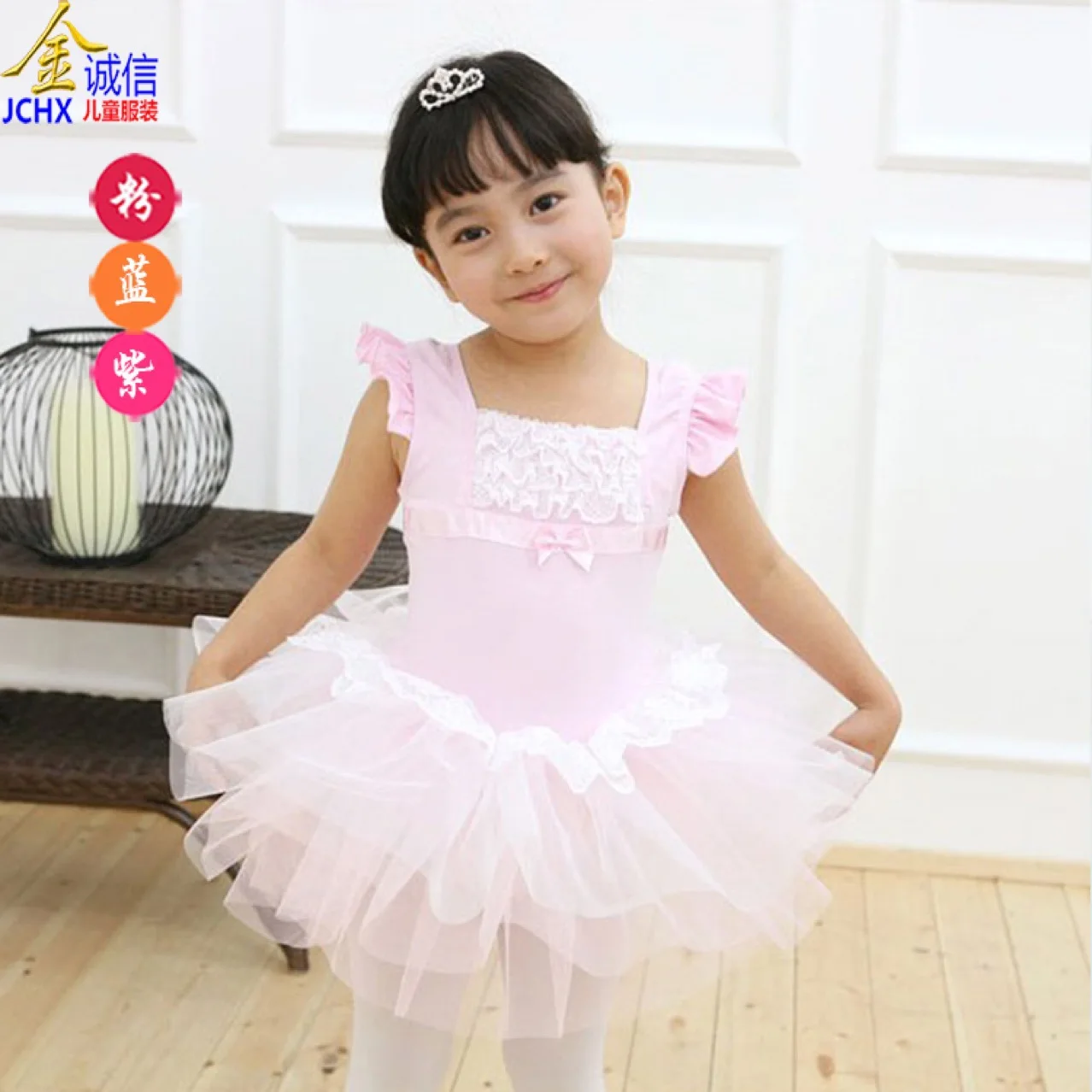 

Young CHILDREN'S Dancing Dress Ballet Skirt Summer And Autumn Girls Performance Gymnastic Clothing Puffy Princess Dancing Mesh D