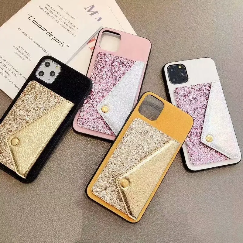 Роскошный женский чехол для телефона с ручкой iPhone 11 Pro Max XS XR X 6 6s Plus 7 8 отделением