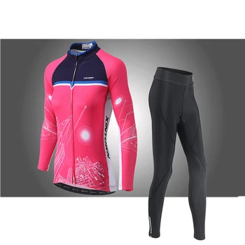 

Long sleeve women's clothing Cycling Jersey Set 2020 mtb women shirt Summer Quickdry woman cyclist sports kit womenswear