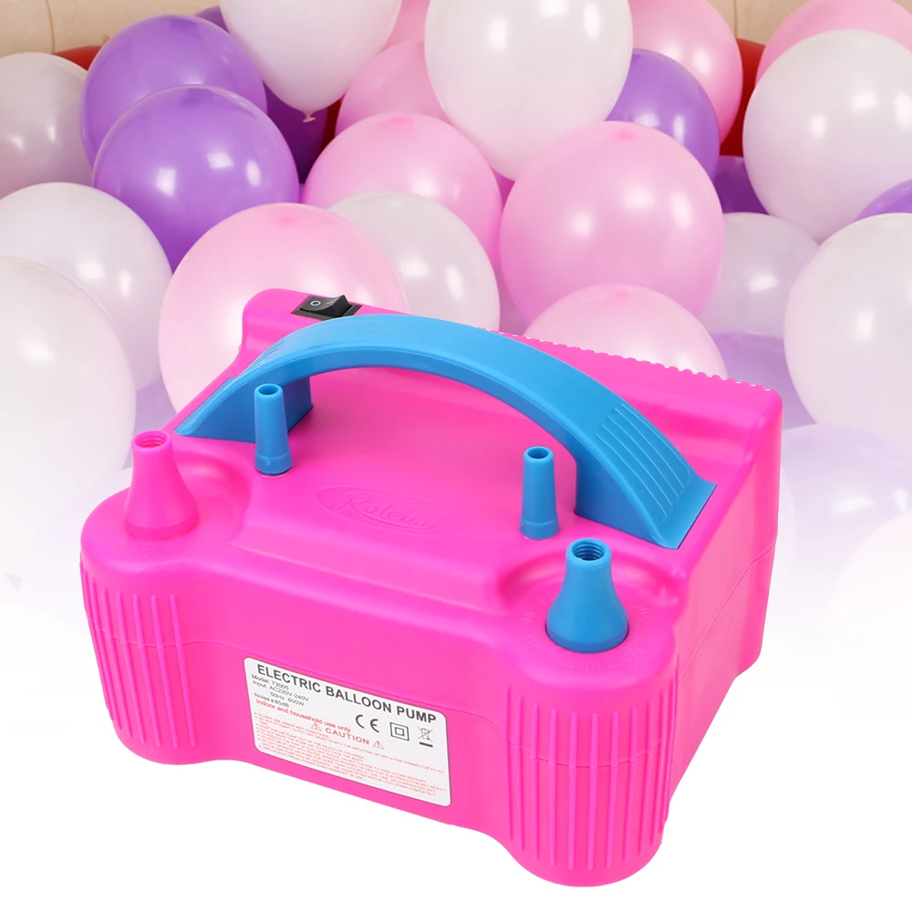  NICEYARD High Voltage Double Hole 1PC Balloon Pump Portable EU Plug Air Compressor Air Blower Elect
