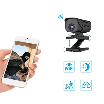 

H9 1080P HD Portable WiFi Mini Wireless Camera Mini Network Camera Camera Video Recorder Home Anti-theft HD Motion Detection