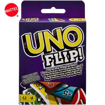 

Mattel UNO : Flip ! Kartenspiel Fun Board Game High Fun Multiplayer Playing Toy Card Games