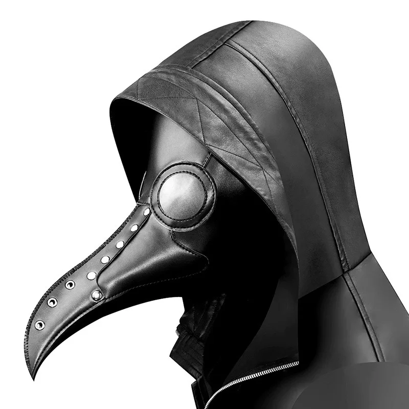 Новая маска Чумного доктора клюв доктор длинный нос Косплей Маскарадная маска готическая ретро рок кожа Хэллоуин клюв аксессуары в стиле стимпанка