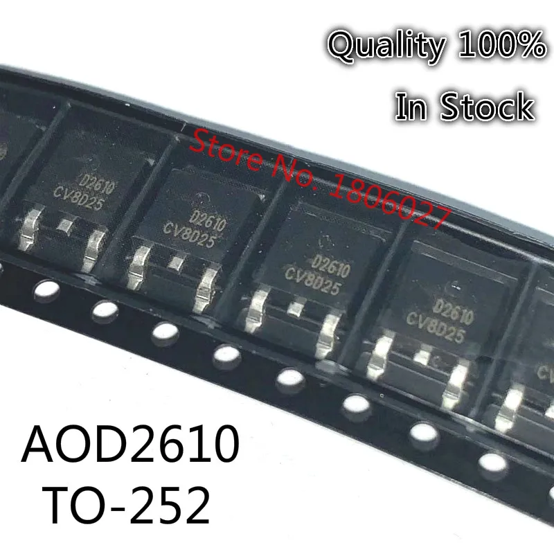 10 шт./лот AOD4S60 TO-252 /AOD2610 D2610 / IPD090N03L 090N03L/ SUD09P10-195/AOD240/AOD474 D474 FDD4141 4141 IRLR130A | Электронные
