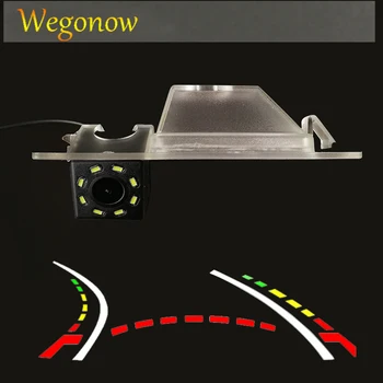 

HD Wireless Car CCD Rear Camera Fisheye 4 8 12 led dynamic Night Vision bracket For Mazda Axela 3 Mazda3 M3 Sedan 2013 - 2018