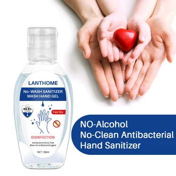 

Nano Silver Ion Gel 50ml Personal Hygiene Cleaning Supplies Hands Wash New Travel Home Use Cleansing Protection Tools TSLM1