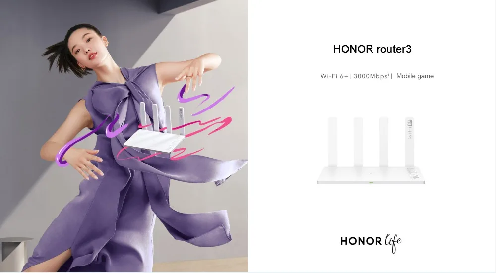 Huawei HONOR Router 3 Dual-core High-speed Router WiFi6+ Intelligent 4