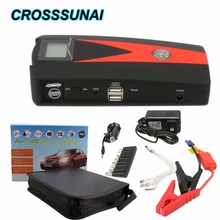 Супер Мощность автомобиль скачок стартер Мощность банк 400A800A Портативный автомобиля Батарея усилитель Зарядное устройство 12V пусковое устройство бензин дизель 24000 ма-ч