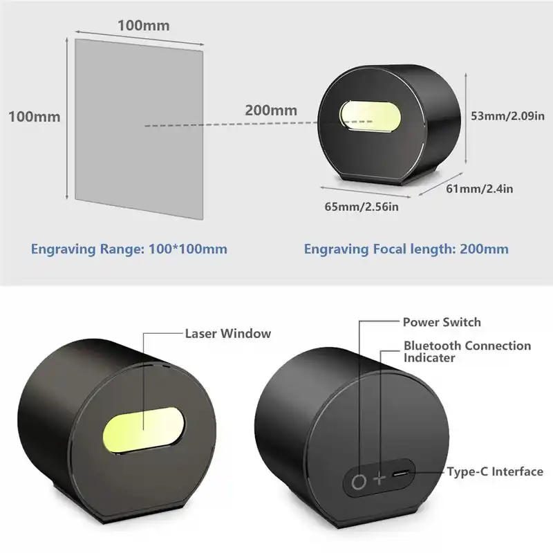 mini desktop laser printer
