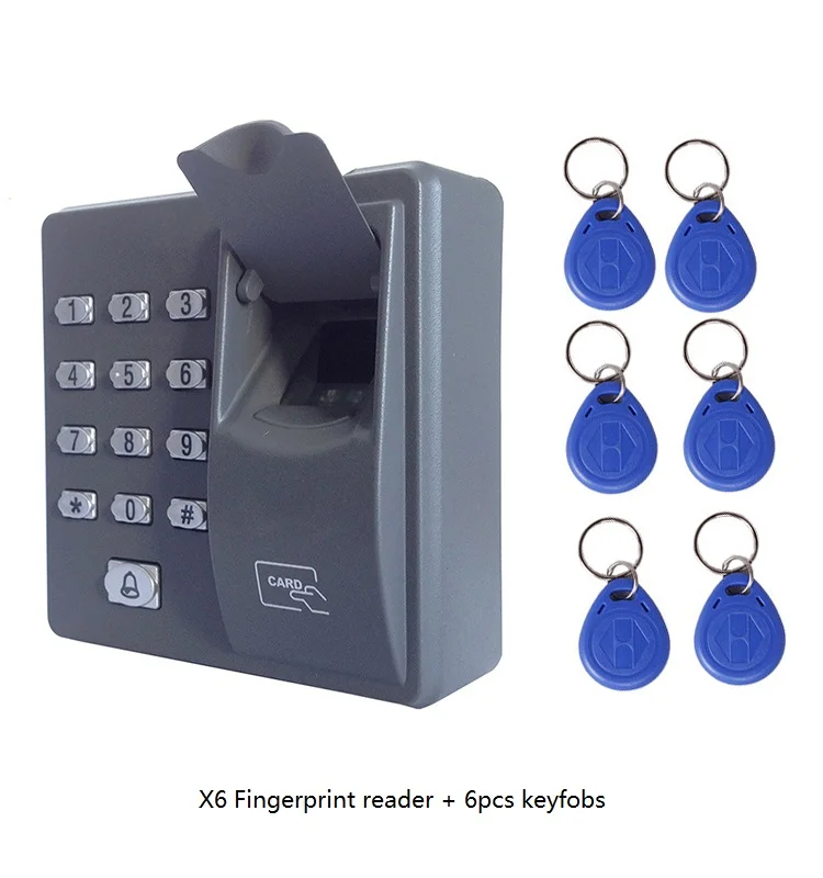 2 RFID standalone access control keypad