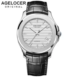 AGELOCER Швейцария Фирменная Новинка Творческий для мужчин часы 2019 мощность резерв 80 часов бизнес часы для мужчин модные Relogio Masculino