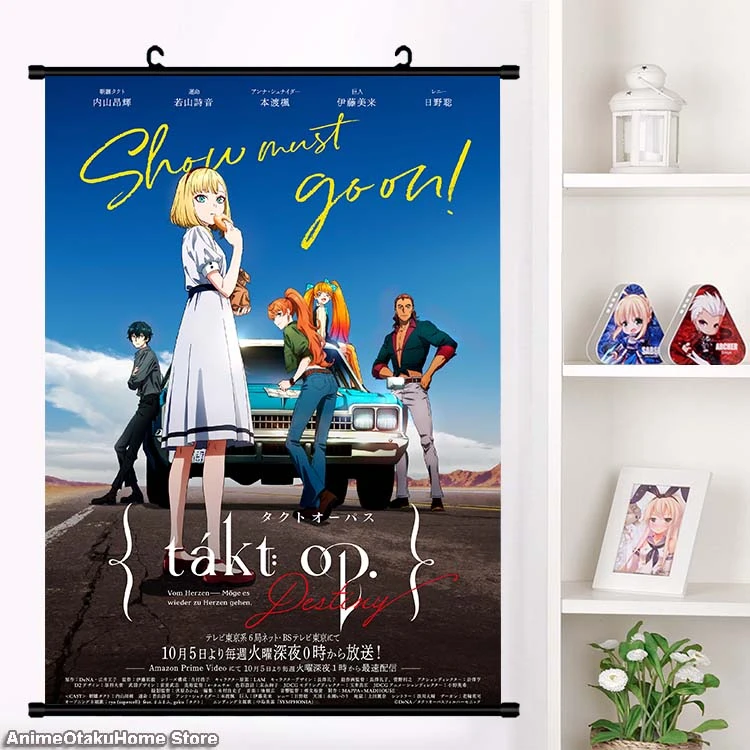 Hot Anime Takt Op Destiny Destiny Cosplay Girls Persona Poster Wall Scroll Painting Mural Fashion Home Decor Collection Art Gift Painting Calligraphy Aliexpress