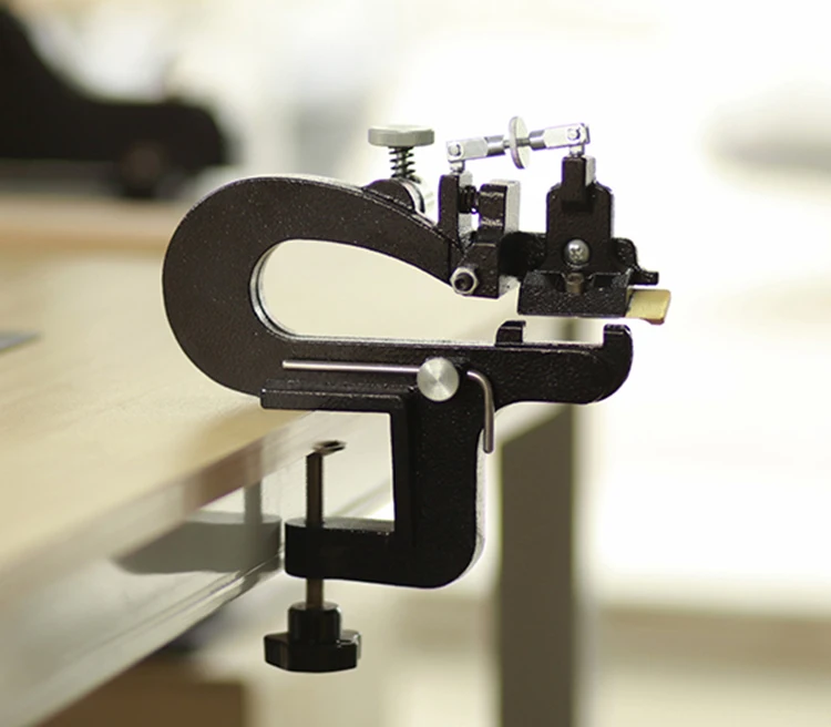 

Top Practical Leather Paring Machine Edge Skiver Splitter Device Vegetable Tanning Scrape Thin Tool For Leathercraft Tools