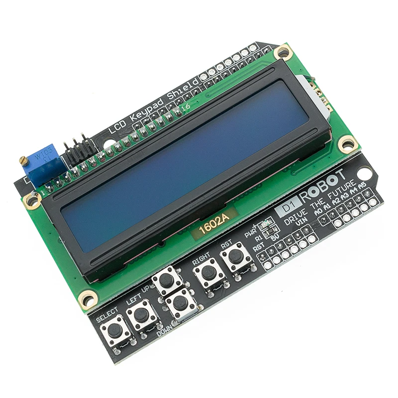 ЖК экран с клавиатурой дисплей 1602 модуль дисплея для Arduino ATMEGA328 ATMEGA2560 raspberry pi UNO