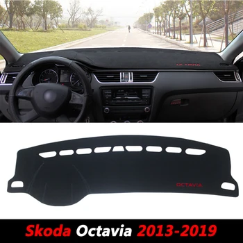 

Car LHD RHD Front Rear Dashboard Cover Mat Auto Sun Shade Cushion Pad For Skoda Octavia 2013 2014 2015 2016 2017 2018 2019