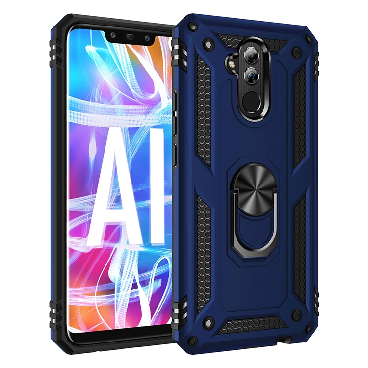 

luxury Bracket Phone cases For Huawei Mate 20 Lite Case Cover Business Shockproof back shell For Huawei Mate 20 Lite Cover coque