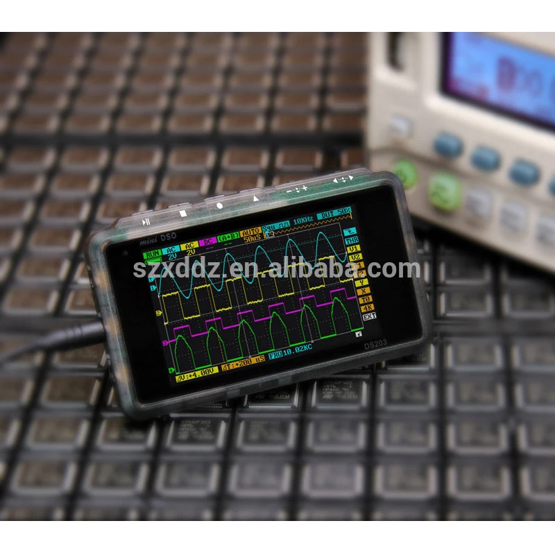 

4 Channel Digital Oscilloscope Mini Pocket Oscilloscope 3 inch DS213 DSO213
