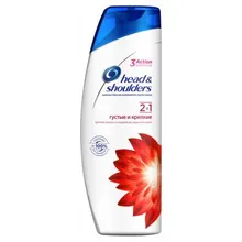 Шампунь 2в1 против перхоти «Густые и крепкие» Head&Shoulders, 400 мл