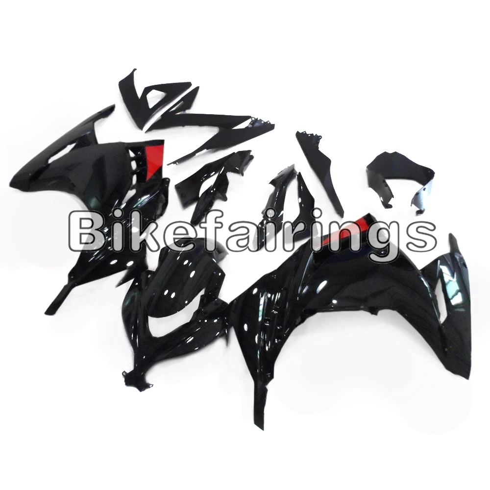 Полный комплект обтекатель для Kawasaki EX300R ниндзя 300 2013 впрыска топлива мотоциклетный кузов черный глянец капоты