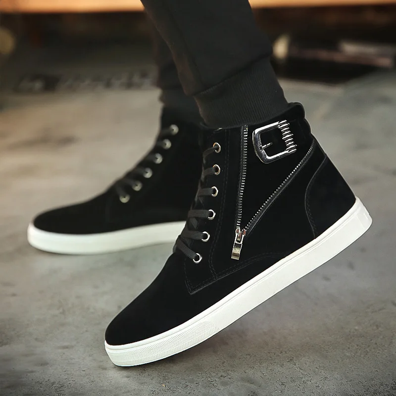 Men's Vulcanize Shoes new shoes man spring Comfortable Quality High Top Shoes Men Casual Shoes Breathable Zapatilla Hombre