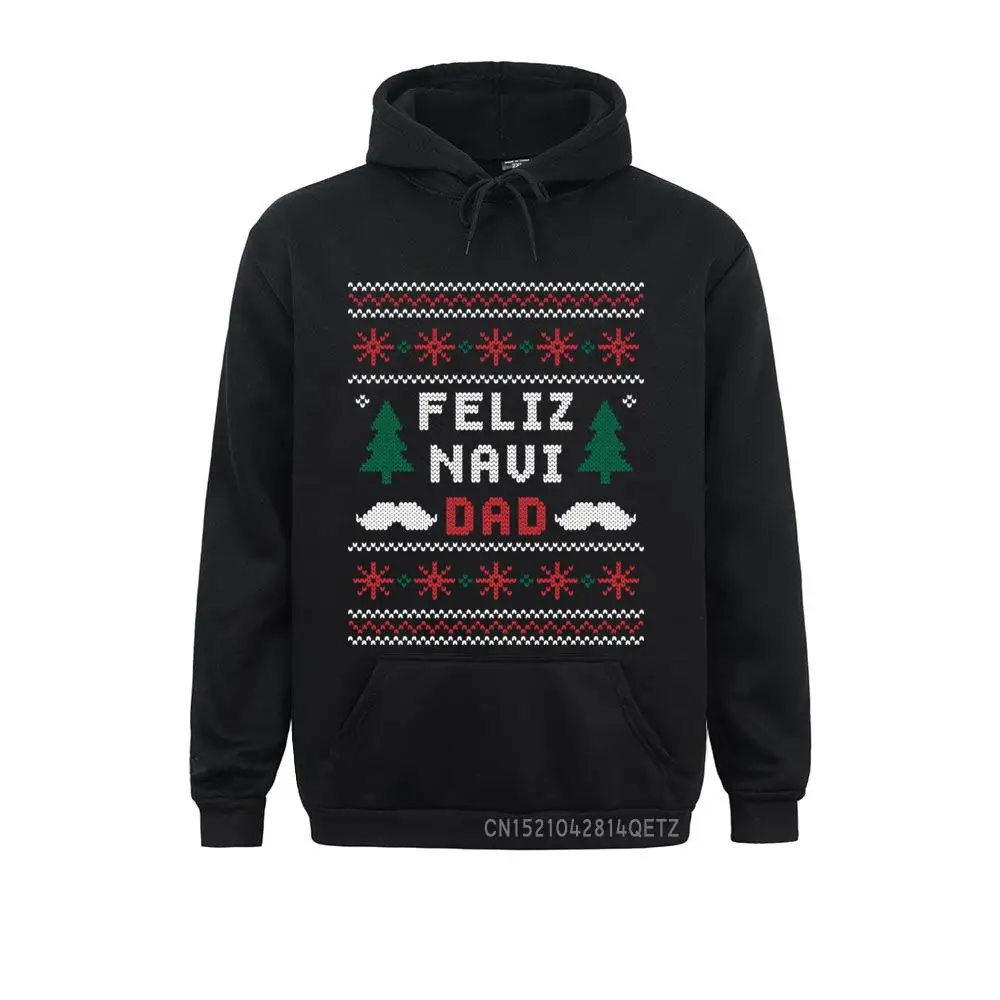 

Dad Ugly Christmas Sweater Xmas Feliz Navi-DAD Fall Hoodies Long Sleeve Cool Clothes Retro Classic Sweatshirts