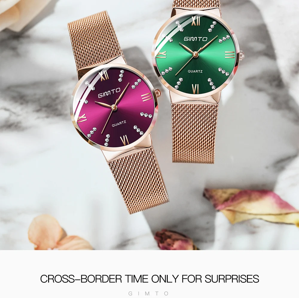 Простые Женские часы водонепроницаемые наручные часы Лидирующий бренд роскошные стразы из нержавеющей стали женские часы relogio feminino
