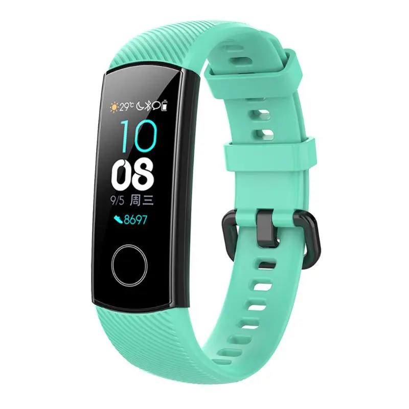 Anti-scratch Soft Silicone Watch Band Sports Wrist Strap Replacement for Huawei Honor 5 Sports Bracelet Accessories
