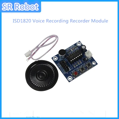5set ISD1820 Voice Recording Recorder Module With Mic Sound Audio Loudspeaker Diy RC Toy Kit Electroincs Development Board | Игрушки и