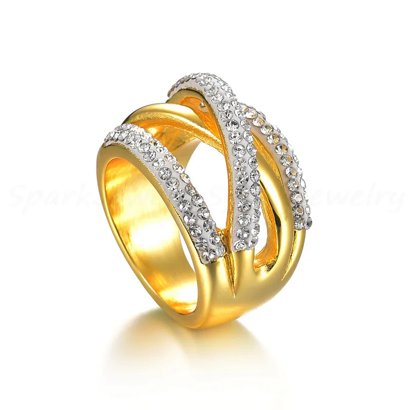 Spark Luxuary циркониевые обручальные кольца, обручальное кольцо из нержавеющей стали, кольцо для женщин, ювелирные изделия, Подарок на годовщину, Anillos