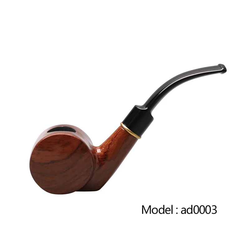 14 Types Handmade Rosewood Tobacco Pipe with 10 Smoking Tools Accessories Kit